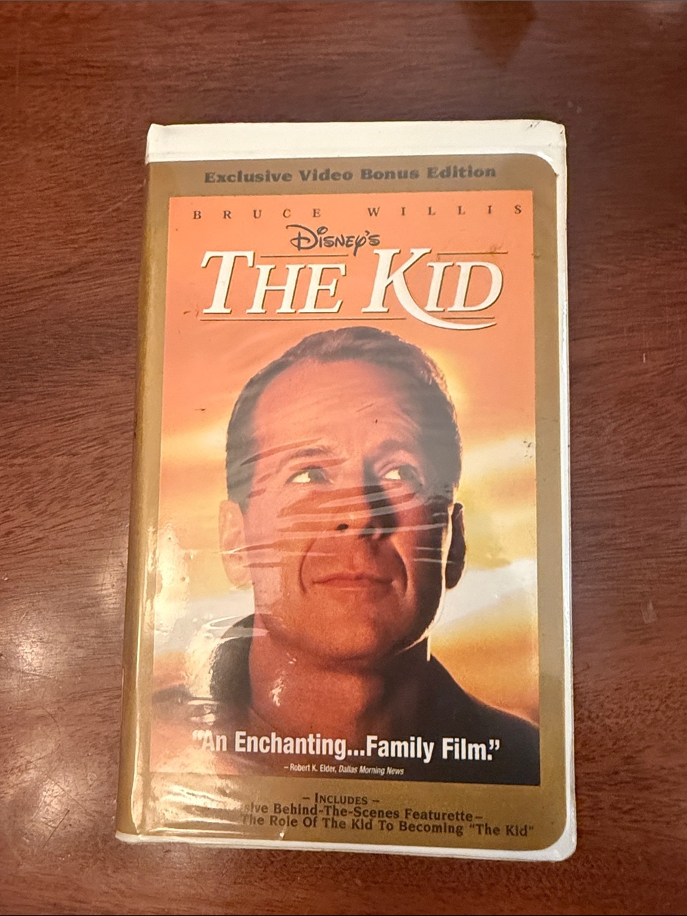 Disney The Kid Kids Movie VHS - Orange